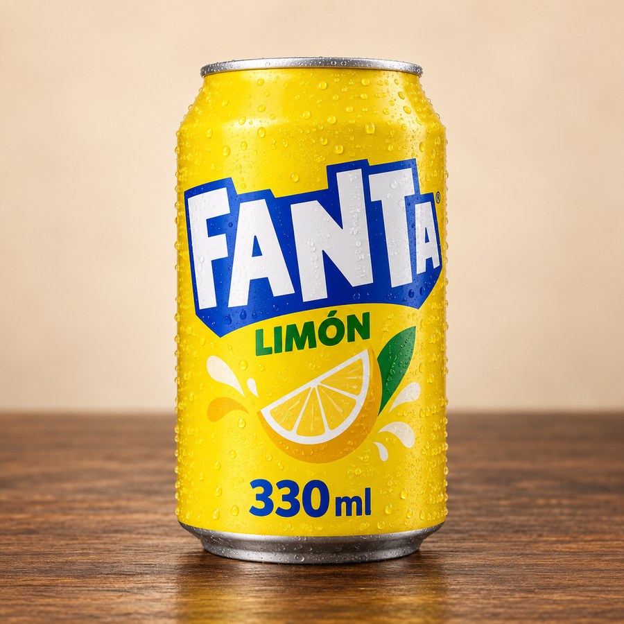Fanta Limón lata 330 ml