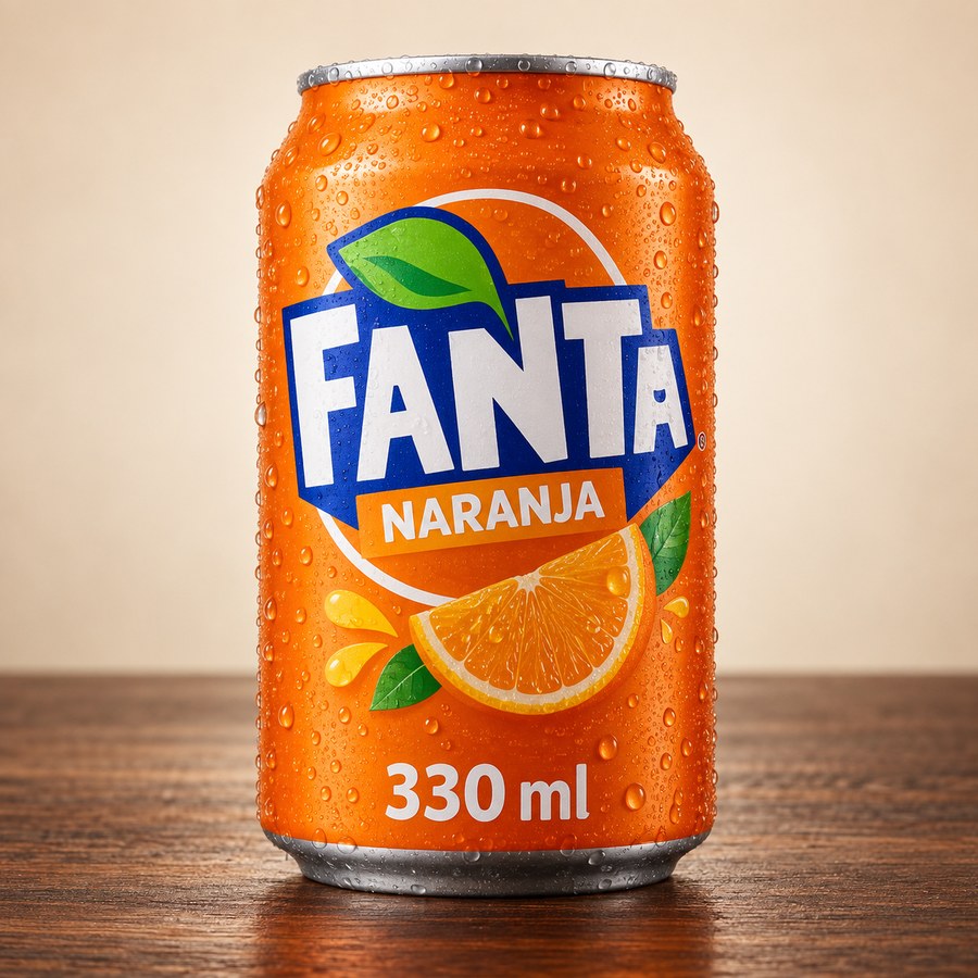 Fanta Naranja lata 330 ml
